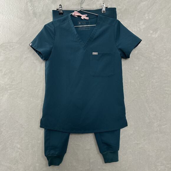 Figs Technical Collection Scrub Set (Catarina Top XS) Zamora Joggers XS/P Women - Picture 1 of 16